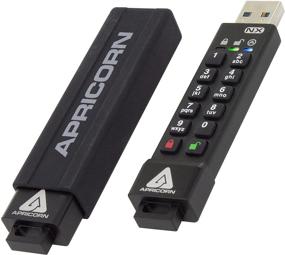 img 2 attached to 🔒 Apricorn Aegis Secure Key 3 NX 128GB: High-Security USB 3.0 Flash Drive with FIPS 140-2 Level 3 Validation