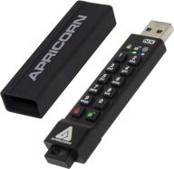 🔒 apricorn aegis secure key 3 nx 128gb: high-security usb 3.0 flash drive with fips 140-2 level 3 validation logo