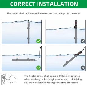 img 1 attached to Simple Deluxe Heater Submersible Aquarium