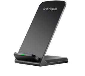 img 4 attached to FDGAO 20W Max Qi-Certified Fast Wireless Charging Stand for iPhone 12/SE 2/11/X/XR/8, ⚡️ AirPods & 15W Wireless Charge Docks for Samsung Galaxy S21/S20/S9/Note 20 (NO AC Adapter)