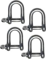 pieces stainless forged shackle marine sports & fitness and boating & sailing logo