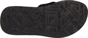 img 1 attached to Quiksilver CARVER SUEDE Детские шлепанцы для мальчика - усиленный SEO