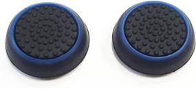 img 3 attached to Enhanced Gaming Experience with Silicone Thumb Stick Joystick Grips for PS4 PS3 Xbox 360 Xbox One Controllers - Essential Game Accessories