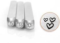 impressart hearts metal stamp pack beading & jewelry making logo