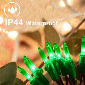 img 3 attached to Christmas Incandescent Patricks Waterproof Decor Green