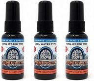 🌬️ bluntpower 3-pack cool water air freshener & oil for diffuser - highly concentrated 1.5oz logo