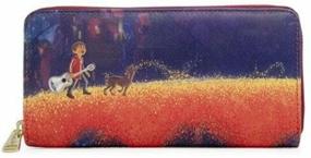 img 4 attached to Loungefly x Disney Coco Marigold Bridge Zip-Around Wallet – Discover Stylish Disney Inspired Marigold Design!