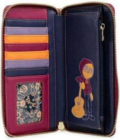 img 2 attached to Loungefly x Disney Coco Marigold Bridge Zip-Around Wallet – Discover Stylish Disney Inspired Marigold Design!