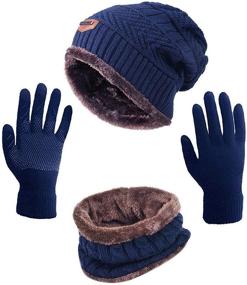 img 4 attached to Winter Gloves Slouchy Mittens Scarves Outdoor Recreation and Hiking & Outdoor Recreation Clothing