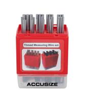 accusizetools eg06 1001 metric thread measurement tool логотип