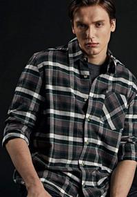 img 2 attached to CQR Flannel Sleeved Button Up Brushed 👕 Men's Clothing: A Cozy and Stylish Option for Men