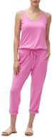 women's drawstring jumpsuit - michael stars: clothing for jumpsuits, rompers & overalls logo