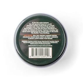 img 2 attached to 🧔 Duke Cannon Supply Co. - Big Bourbon Beard Balm: Buffalo Trace-infused Moisturizer for Softening and Conditioning Beards, Bourbon Oak Barrel Scent (1.6 oz) - Paraben-Free Beard Care