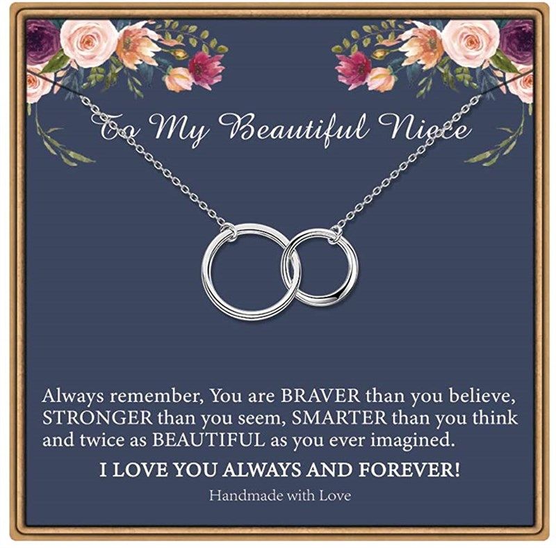 ieflife interlocking necklace infinity birthday 로고