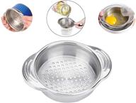 🔲 efficient dld tuna strainer press: food-grade stainless steel canning colander for regular-size and wide-necked tunas logo