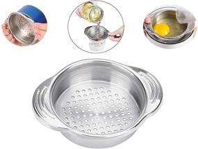 img 1 attached to 🔲 Efficient DLD Tuna Strainer Press: Food-Grade Stainless Steel Canning Colander for Regular-Size and Wide-Necked Tunas