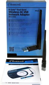 img 1 attached to 📶 Hawking Technology Hi-Gain Беспроводной AC двухдиапазонный USB-адаптер сети (HD65U) для безошибочного потокового воспроизведения на частотах 2,4 ГГц-5 ГГц - сертифицирован.