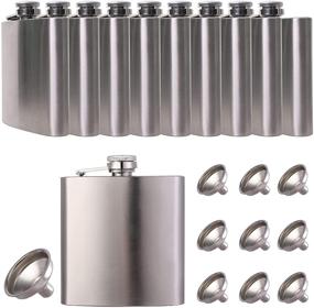 img 4 attached to Liquor Stainless Leakproof Camping Wedding Food Service Equipment & Supplies