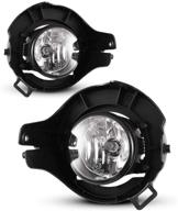 🚘 oem replacement fog lamps for 2005-2009 nissan frontier (with painted bumper) & 2005-2012 nissan pathfinder (with painted bumper) - pack of 2 fog lights by autowiki logo