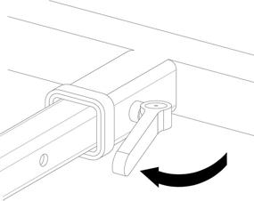 img 1 attached to 🔒 Enhanced Next GEN SilentACT Locking Anti-Rattle Hitch Pin - US Standard Threaded for 1.25in & 2in Hitch Accessories