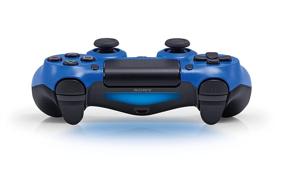 img 1 attached to 🎮 Wave Blue DualShock 4 Wireless Controller for PlayStation 4 - Old Model: A Stunning Gaming Accessory!