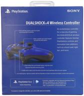 🎮 wave blue dualshock 4 wireless controller for playstation 4 - old model: a stunning gaming accessory! logo