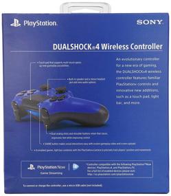 img 4 attached to 🎮 Wave Blue DualShock 4 Wireless Controller for PlayStation 4 - Old Model: A Stunning Gaming Accessory!