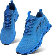 👟 breathable men's fashion sneakers - walking comfort, jogging-ready shoes logo