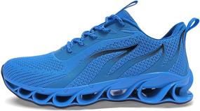 img 3 attached to 👟 Breathable Men's Fashion Sneakers - Walking Comfort, Jogging-Ready Shoes