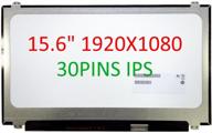 🖥️ fullcom new 15.6 inches compatible with omen laptop 15-ax210nd / 15-ax210nr ips fhd 1080p laptop led lcd screen replacement: enhance your omen laptop visuals! logo