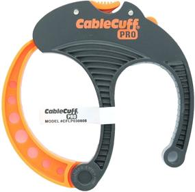 img 2 attached to Cable Cuff PRO: 4 Pack of Adjustable 3 Inch Diameter Cable Tie Replacements - Perfect for Extension Cords and Electronics
