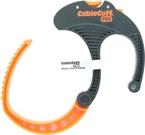 img 1 attached to Cable Cuff PRO: 4 Pack of Adjustable 3 Inch Diameter Cable Tie Replacements - Perfect for Extension Cords and Electronics