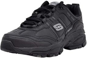 img 4 attached to Skechers Sport Serpentine Oxford Charcoal Men's Shoes