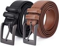 mile high life genuine leather men's accessories in belts logo