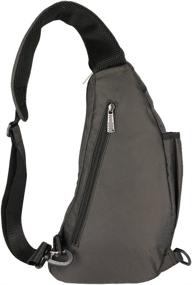 img 1 attached to 🎒 Versatile Sling Chest Vanlison Backpack Shoulder: Ergonomic Design for Optimal Comfort and Storage