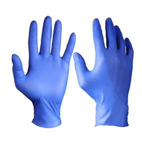 img 3 attached to 🧤 PEIPU Nitrile and Vinyl Blend Disposable Gloves (Medium, 100-Count), Powder Free, Latex Free - Ideal for Cleaning Services!