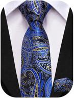 👔 dubulle silk self tie kids necktie and pocket square set: perfect for boys aged 8-14 logo