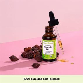 img 3 attached to 🌹 Sky Organics 1oz Cold-Pressed Organic Rosehip Seed Oil - Anti-aging Face and Hair Care, Antioxidant Serum for Radiant Skin, Acne Treatment – 100% Pure Rosehip Oil