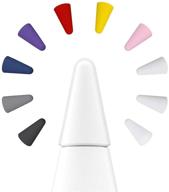 apple pencil & ipad pencil nib caps suit - replacement for apple pencil 1st & 2nd generation - silicone tip cover - skyview apple pencil cover (10 pack) logo