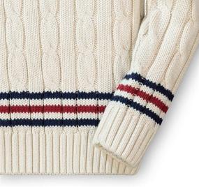 img 1 attached to 🎾 Premium Henry White Tennis Sweater