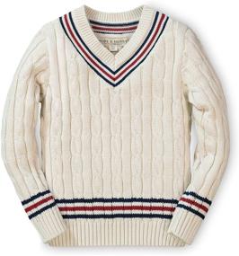 img 4 attached to 🎾 Premium Henry White Tennis Sweater