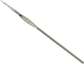 img 2 attached to 🧶 Premium Boye Steel Crochet Hook 5" - Size 6/1.8mm for Precise Crafting