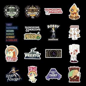 img 2 attached to ARPA 50-Piece Dungeons & Dragons Stickers Set for Laptops, Books, Cars, Motorcycles, Skateboards, Bicycles, Suitcases, Skis, Luggage, Cups, etc. – DJKT
