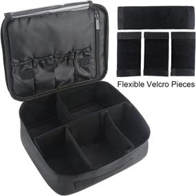 img 1 attached to Adjustable Organizer Cosmetics Toiletries Accessories