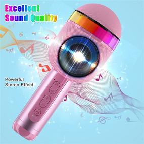 img 3 attached to 🎤 BONAOK Portable Wireless Bluetooth Microphone
