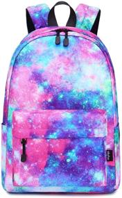 img 4 attached to Galaxy Water Resistant Lightweight Backpacks for School - Abshoo Teen Girls Boys Bookbags (Galaxy A)