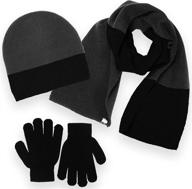 🧣 boys' polar wear scarf gloves - must-have accessories for boys via hats & caps logo