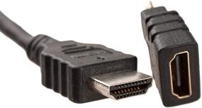 img 1 attached to 5 шт. Черные защитные колпачки из силикона UXCELL для женского порта HDMI на ТВ - Сохраните свой порт свободным от пыли!