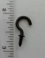 bronze black hooks jewelry screw logo