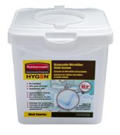 🧼 rubbermaid commercial 1822351 hygen disposable microfiber charging tub: optimal cleaning & organization solution logo